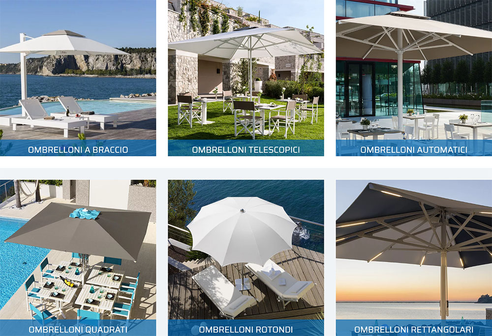 How to clean parasols and outdoor umbrellas: effective methods and products 5 OMBRELLONI PROFESSIONALI