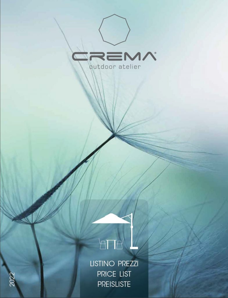 Scarica subito il nuovo LISTINO PREZZI 2022 1 LISTINO CREMA OUTDOOR 2022