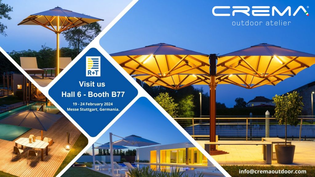 R+T 19-24.02.2024 1 R+T CREMA OUTDOOR