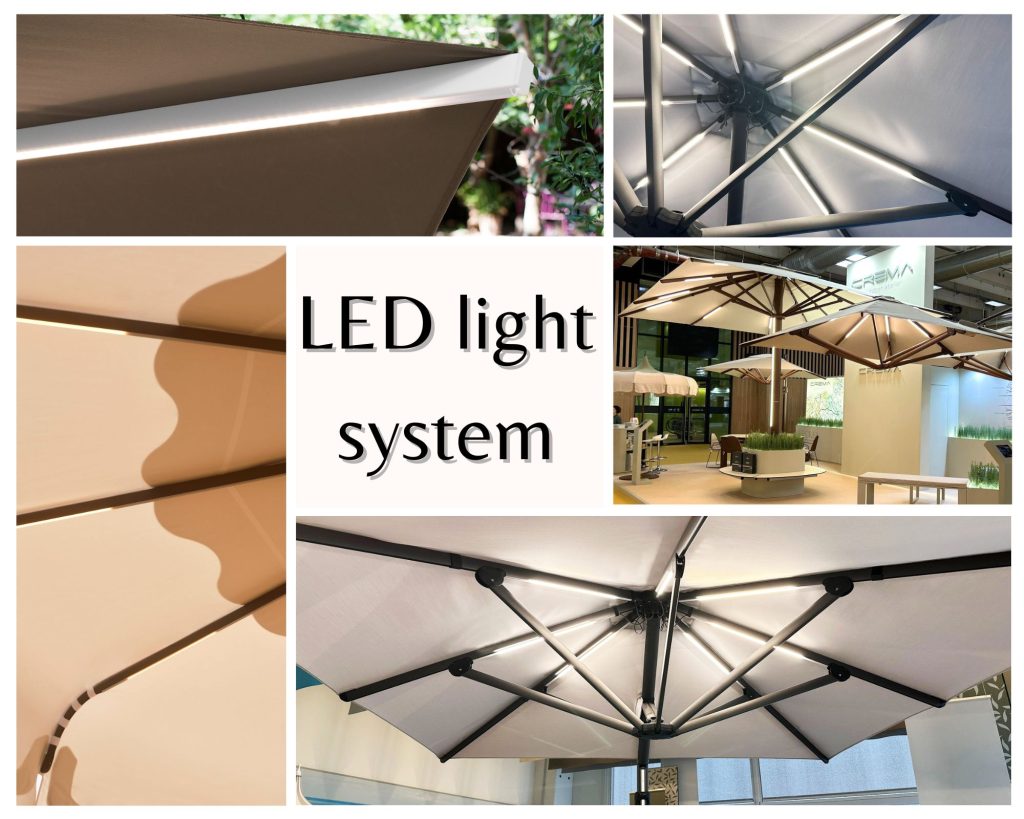LED light system 1 LED LIGHT SYSTEM CREMA OUTDOOR