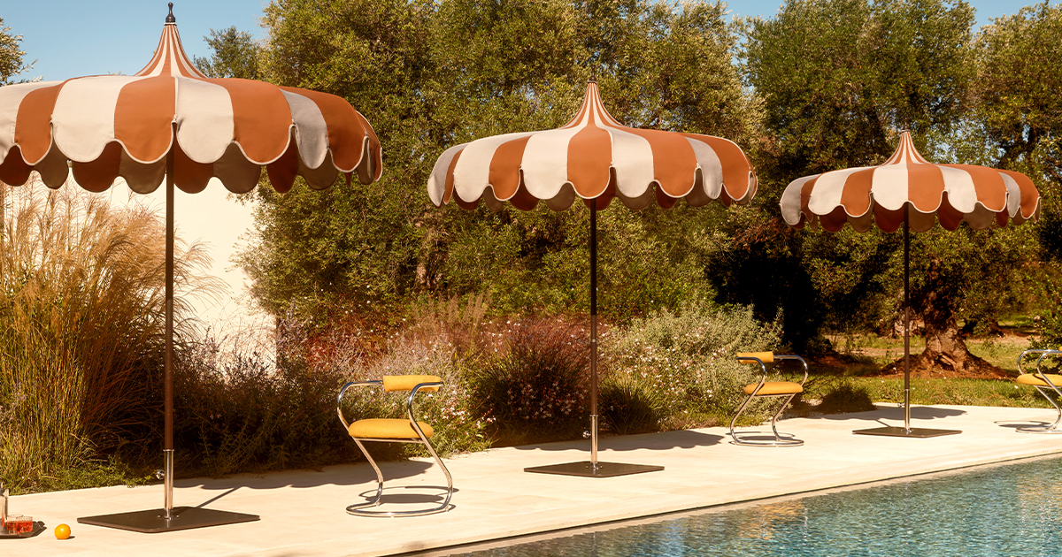 OMBRELLONI BEACH CREMA OUTDOOR